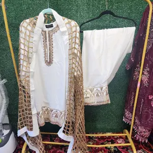 3 piece frashi suit party wear