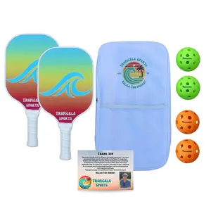 Tropical Wave Pickleball Paddle Set