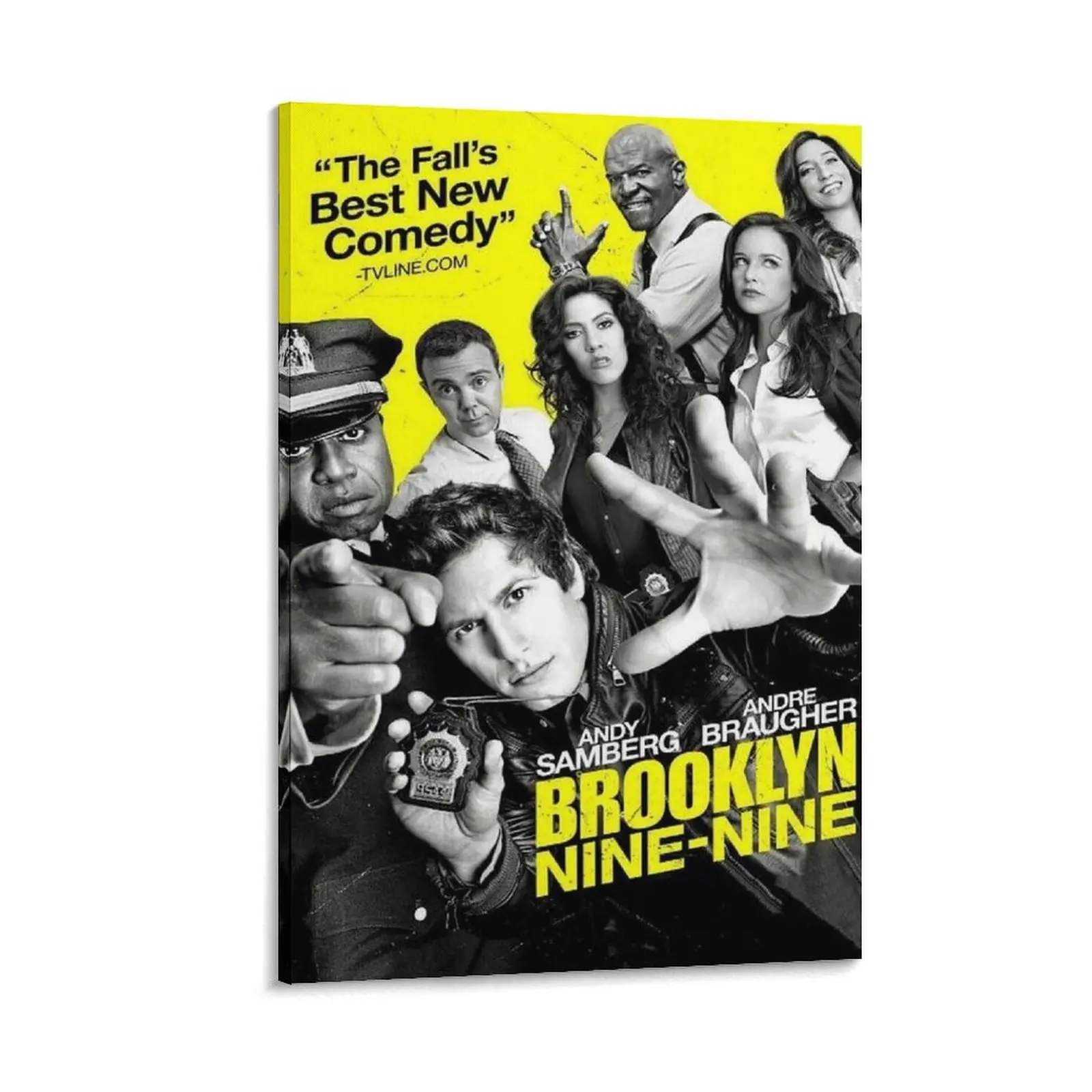Brooklyn Nine-Nine Tv Series Poster 5 Poster Canvas Wall Art For Bedroom Decor Bar Office Room Decor Gift