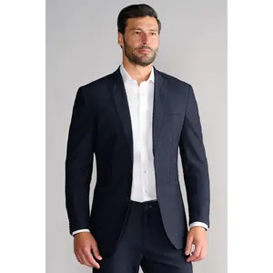 AIR Blazer // Heather Navy