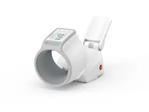 New Upper Arm Blood Pressure Monitor for Home Use, Large Backlit LCD, Automatic Cuff Expands to 7.1"-16.5", One-Touch Barrel-Type Blood Pressure Monitors, Dual User 99x2 Memory, Pearl summergarden