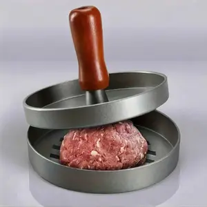 Burger Meat Press, 1 Count Non-stick Burger Press with Handle, Kitchen Cooking Utensils & Gadgets, Meat & Poultry Utensils, Kitchen Tool, Kitchenware