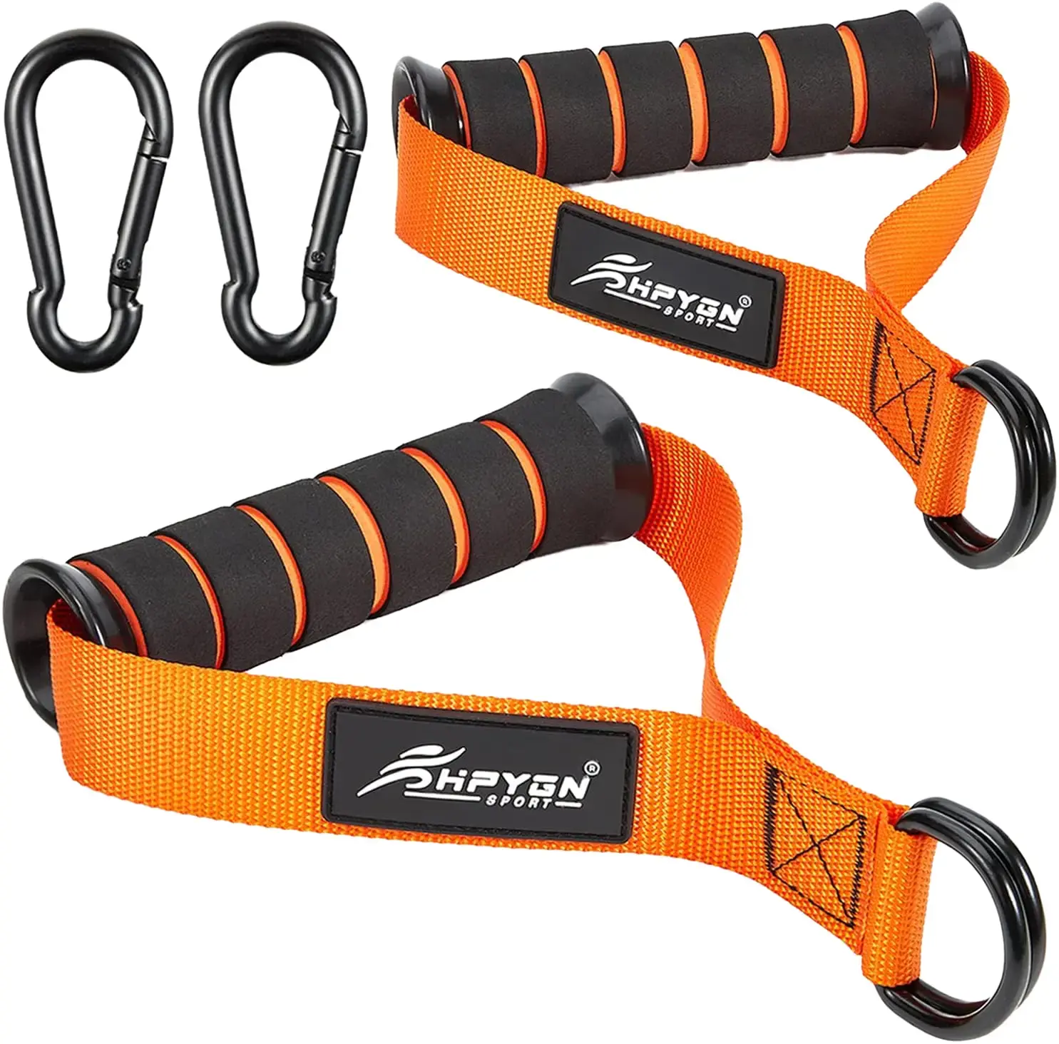 HPYGN Cable Machine Handles, Exercise Handles for Resistance Bands ...