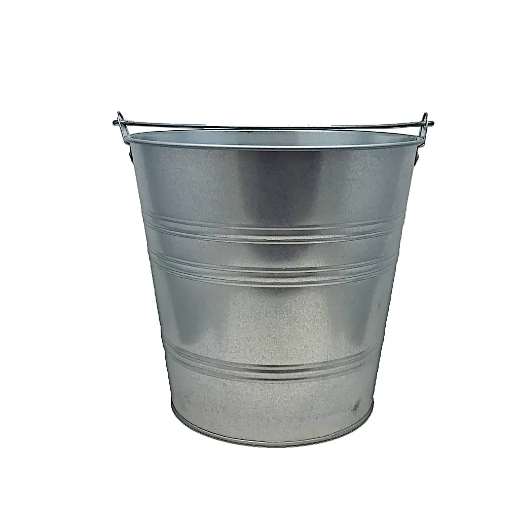 One Gallon Galvanized Bucket