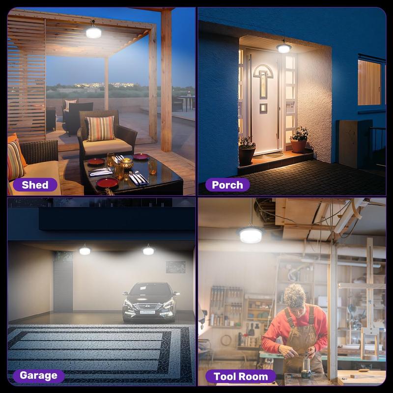 2026 Solar Shed Light, Portable Solar Pendant Lights Outdoor, 244 LED 360° Glow Waterproof Shed Light, 5 Modes Waterproof Floodlight with Remote Control for Shed, Barn, Gazebo, Yard, Patio, Garage