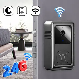 Wireless Doorbell Camera, Video Doorbell, AI Human Detection, Two-Way Talk, Night Vision, Battery Powered