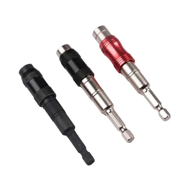 Magnetic Hex Shank Universal Extension Socket, Self-locking Quick Change Drill Bit Adapter, Long Reach Driver Tool Set