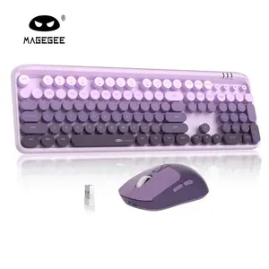 MageGee V920 wireless office keyboard and mouse combo combines ergonomic comfort,2A battery Power Supply, reliable wireless performance, smart power management, making them ideal for home, office, or on-the-go setups.