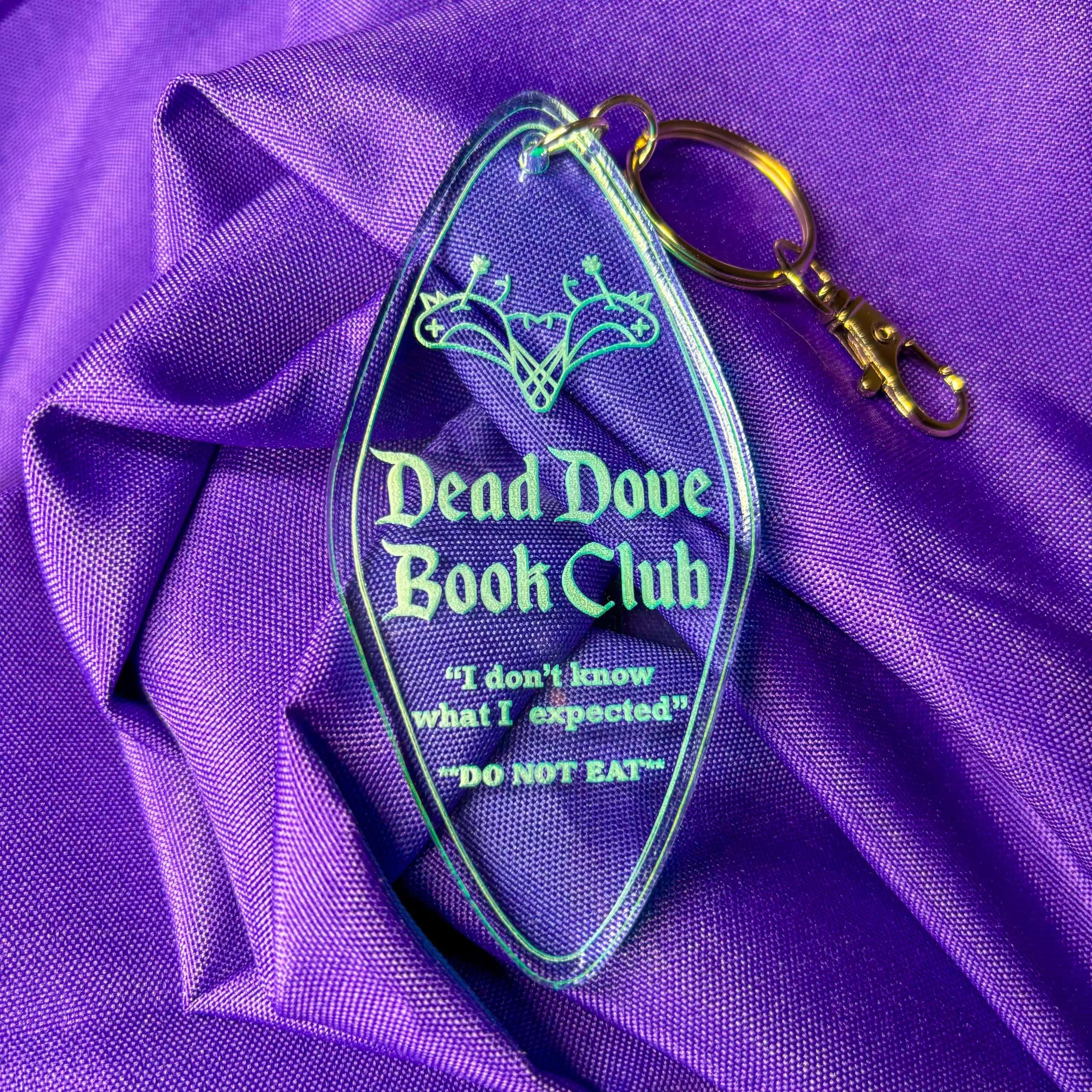 Dead Dove Book Club Keychain Dead Dove Book Club Keychain