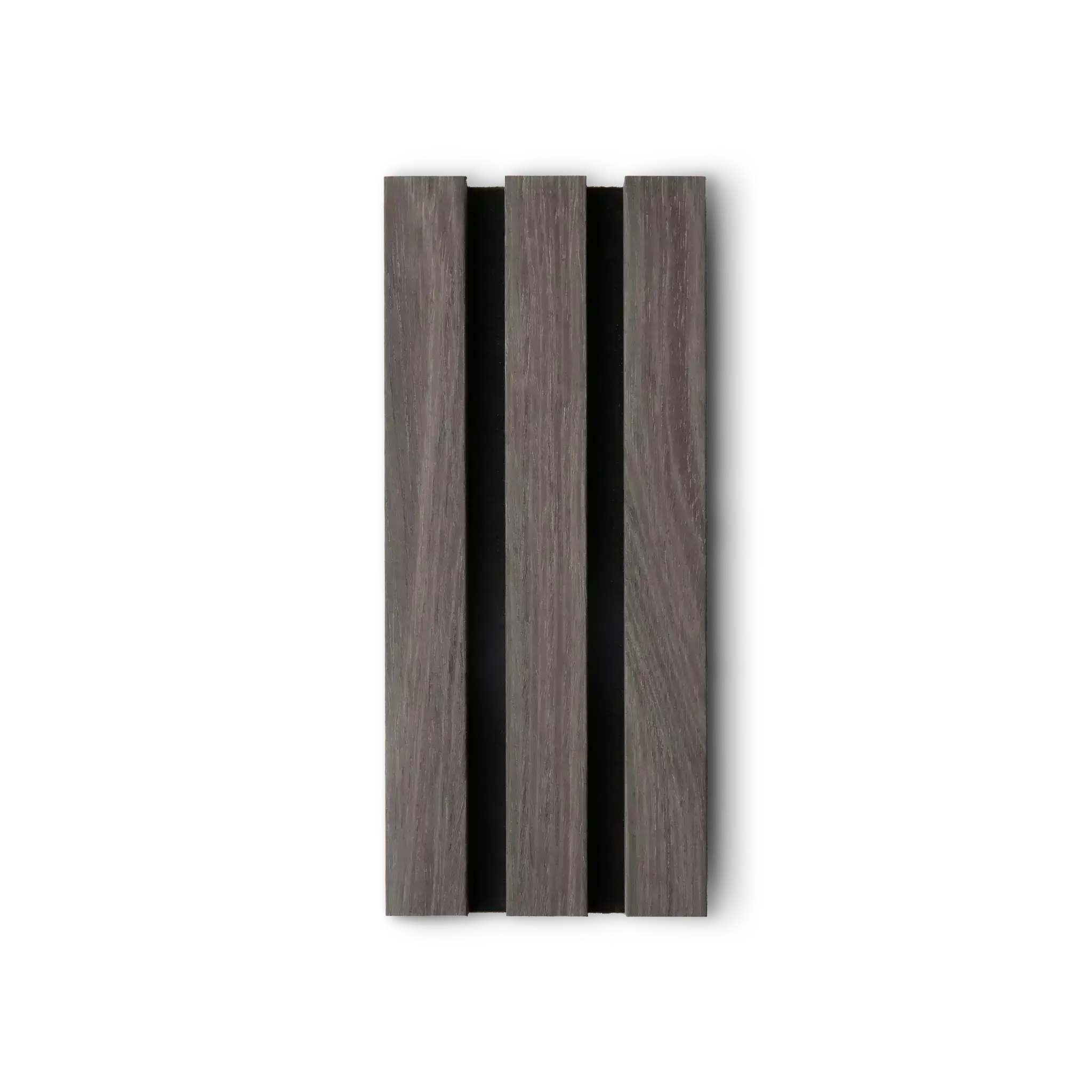 Cinder Oak Acoustic Slat Panel Sample
