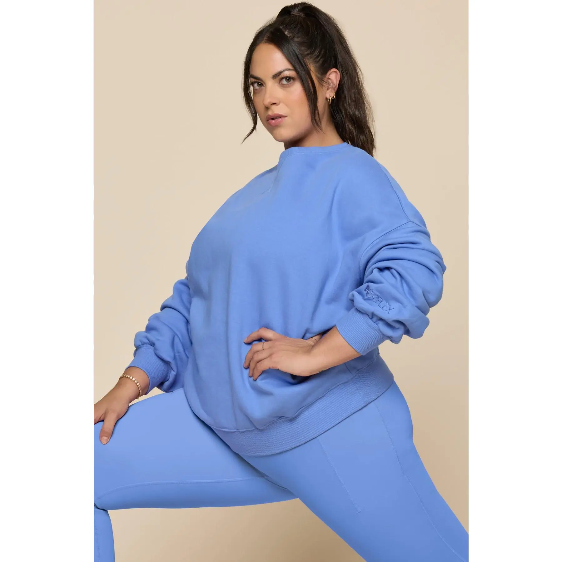 Cloud Crewneck Sweater - Nordic Blue