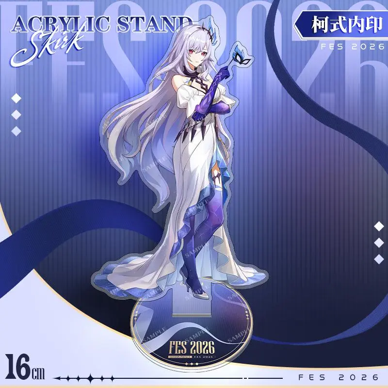 Genshin Impact Mixed Acrylic Standee - HoYoverse Anime Art Character Figure (Nod-Krai, Arlecchino, Wanderer, Aino, Lauma, Flins) - Customizable Cartoon Cosplay Accessory, Toys & Hobbies DIY Gift, Other