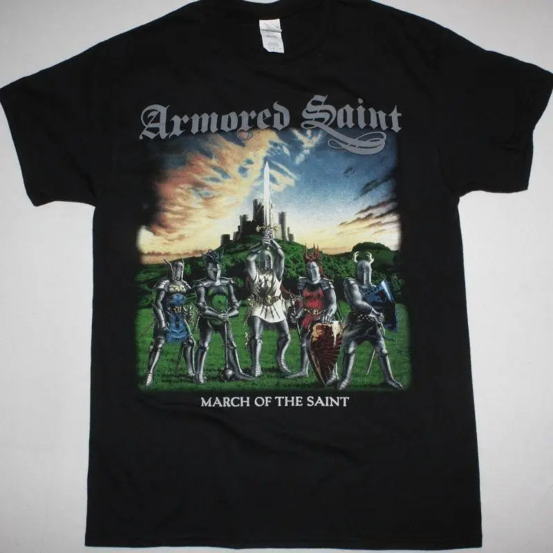 Armored Saint March of the Saint Graphic Tee, Classic Heavy Metal T-Shirt, Metal Music Fan Shirt, Collector Gift T081185