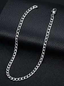 Hip Hop Fashion Chain Stainless Steel Bracelet, Men's Hypoallergenic Jewelry, Daily Wearing Gifts