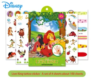 Disney Lion King Themed Temporary Tattoos Stickers for Kids Boys - Cute Stickers for Birthday Party Supplies Decoration Favors