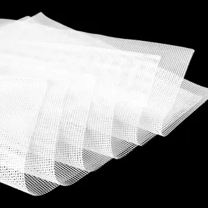6 Pack Silicone Dehydrator Sheets,Non-Stick Food Fruit Dehydrator Mats Reusable Steamer Mesh Mat for Fruit Dryer (6, 14 X 14 Inch) AIKESIWAY