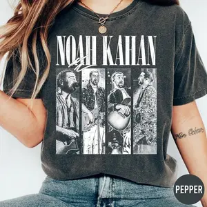 Noah Kahan Graphic Shirt, Indie Folk Singer Collage Fan Tee, Noah Kahan Album Era Tour 2026 T-Shirt, Busyhead Stick Season Indie Folk