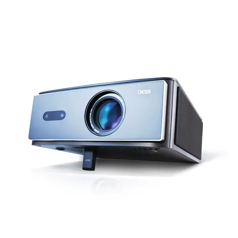 Dess C4 PRO 1080P Projector Full HD 4K 1200ANSI Projectors Video Smart TV for Home 32GB Movie Theater Beamer DESS