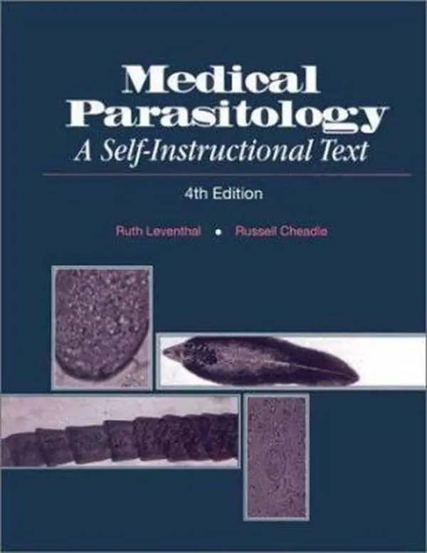 Used Hardcover Book - Medical Parasitology: A Self-Instructional Text by Leventhal, English Parasitology Guide with Review of Parasites