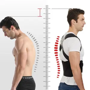 Shoulder Corrector, Posture Corrector, Back Straightener, Shoulder Belt for Men & Women, Fitness Equipment for Home Gym, Aid Muscle Benefits