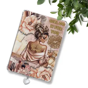 Do it for You Light Girl Sticker Look Kindle Insert for Clear Case | Bookish Accessories