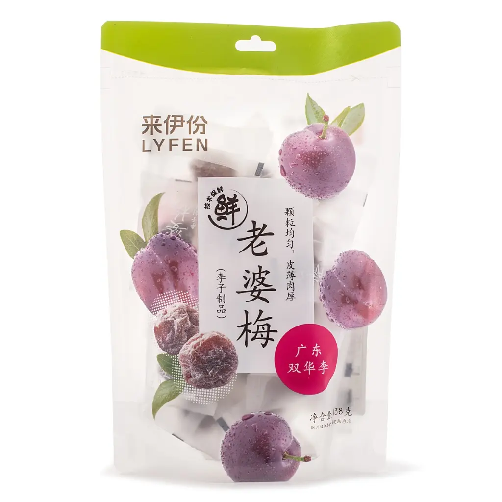 LYFEN Sweet Plum 138 g - Tangy and Dried Snack