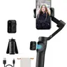 hohem iSteady X3SE Gimbal Stabilizer for iPhone & Android, Smartphone Foldable Gimbal with Detachable Magnetic Remote Control, Ai Tracking App Supported Portable Foldable 3-Axis Phone Gimbal for Android & iPhone 17 series, Ideal for Travel Vlogging