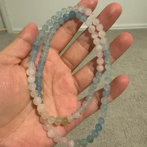 Natural crystal Morganite