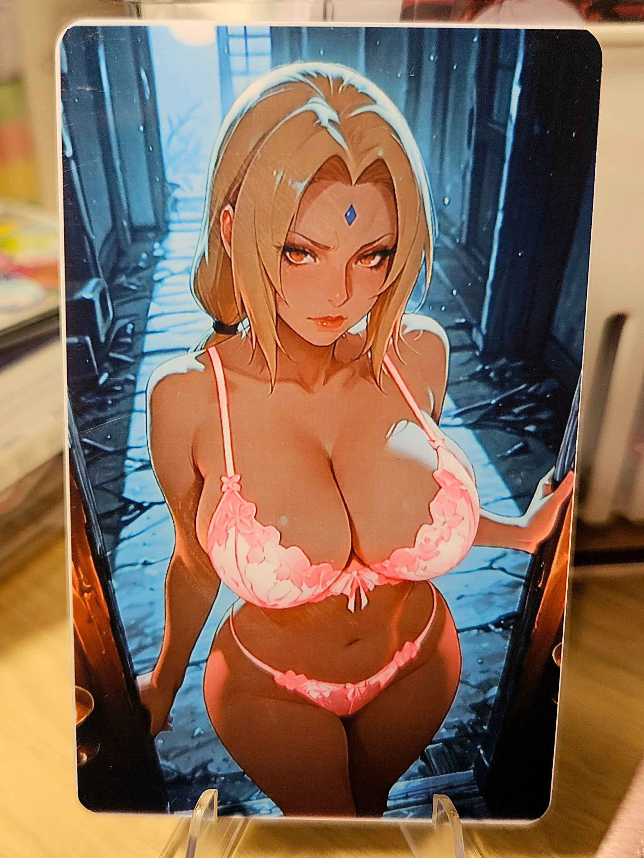 Tsunade Plastic Waifu Card