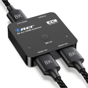 8K 2-port HDMI™ Switch-BK-21