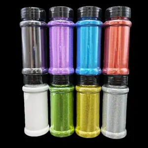 Rich Color High-Shine Multicolor Illuminating Iridescent Glitter Nail Powder Disco Party Makeup Decoration Holiday Supplies Slime DIY Valentine's Day Christmas Easter