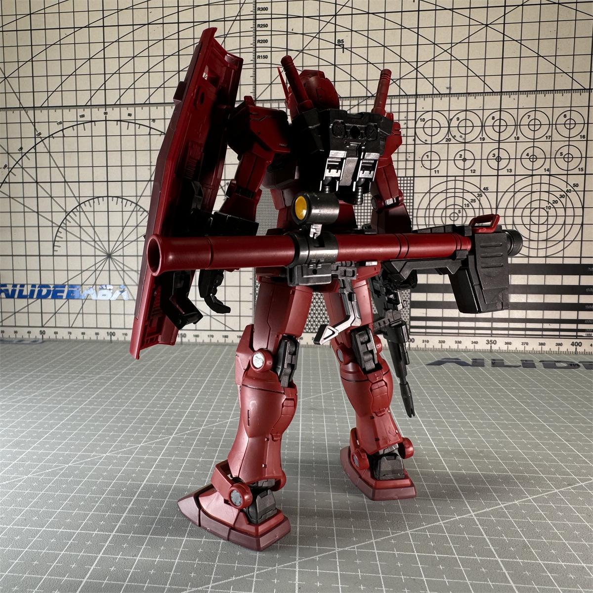 HG 1/144 Assembly Model Kit GTO Genzu R6 Zaku 2 Type C-6 Anime Action Figures Robot Mecha Plastic Model Hobby Doll Toy Gifts