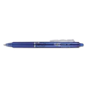 212 MAIN Pilot Corp. Of America 31451 FriXion Clicker Retractable Roller Ball Pen, Blue Rewritable Gel Ink, Smooth Writing Erasable Pen for DIY Woodwork Hobbies