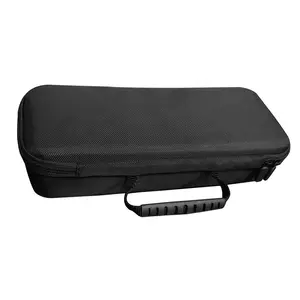 EVA Hard Carrying Case Anti-Drop Portable Protective Bag with Mesh Pocket Travel Storage Case for PS5 Portal Gaming Accessories PS5 Travel Organizer Case with Handle VODOOL
