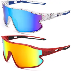 Kids Baseball Sunglasses - Youth Baseball Sunglasses for Boys Girls - Sports Softball Shades Age 6-14