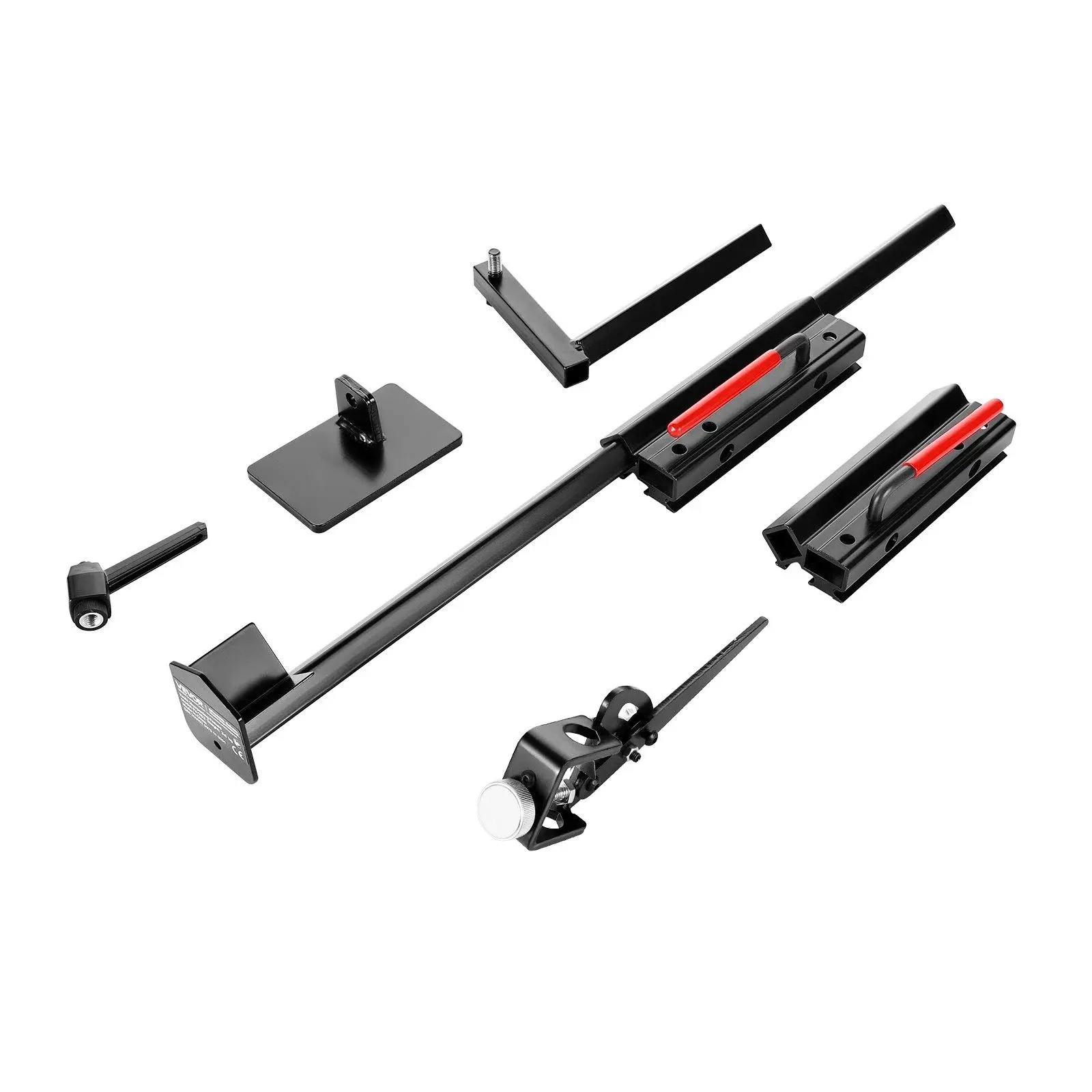 Vari-Grind Pro Multi-Grind Tool Sharpener Jig Kit for 6" & 8" Bench Grinders - 8 in, Flat/Angled, Easy to Adjust, Stable Positioning, with Platform, Long Support Arm, Fingernail Gouge Jig, 2 Base Clamps, Deep V-Pocket, Ratchet Handle for Chisel Sharpening