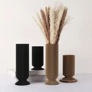 Modern Sculptural Vase - Minimalist Centerpiece