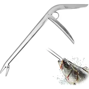 Fish Hook Remover, Premium Stainless Steel Fish Hook Remover Tool - Essential Fishing Pliers, with Strong Jaw Grip and Serrated Teeth, Suitable for All Fishing Environments, 11-1/2 Inches