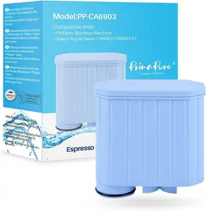 PrimaPure Espresso Coffee Machine Water Filter Replacement For Saeco Philips AquaClean CA6903 Certified To NSF/ANSI 42 by IAPMO R&T