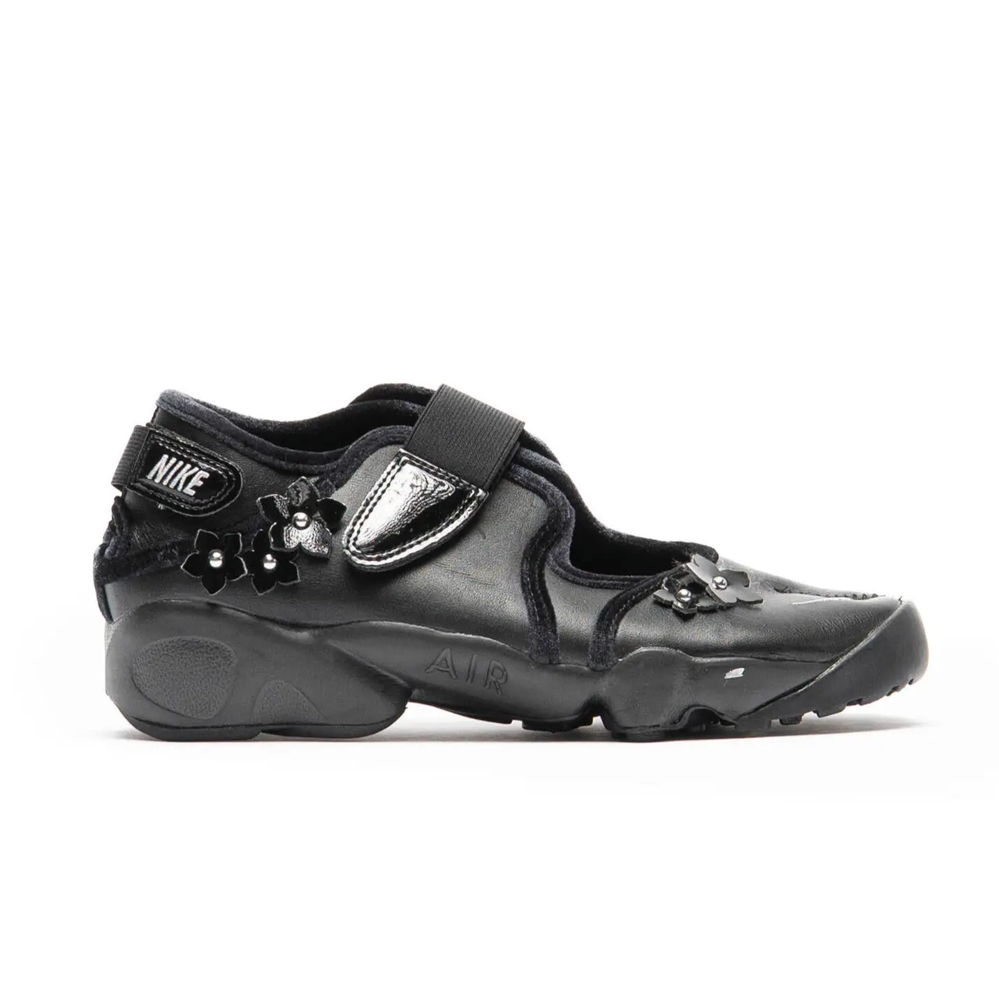 Nike Air Rift Black Flowers Women's Fashion Sneaker New