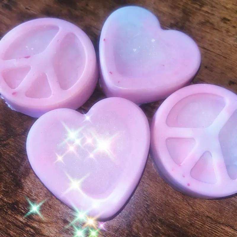 Cotton candy clouds soap