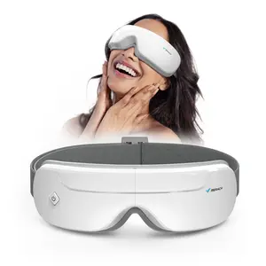 MERACH Eye Massager with Heat Compression and Bluetooth Music Eye Care Device Smart EyeMask for Relax Birthday Gifts Comfort