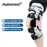 AULEXMED Hinged Knee Brace [DealsForYouDays], Adjustable Knee Support with Breathable Design for Sports, Fitness & Daily Activities