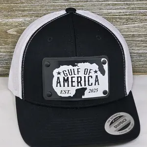 Custom Gulf Of America Snapback Trucker Hat