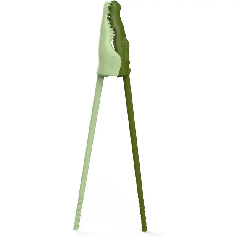 Genuine Fred Munchtime Crocodile Chopsticks - Fun Animal Design for Kids - Tableware, Cutlery