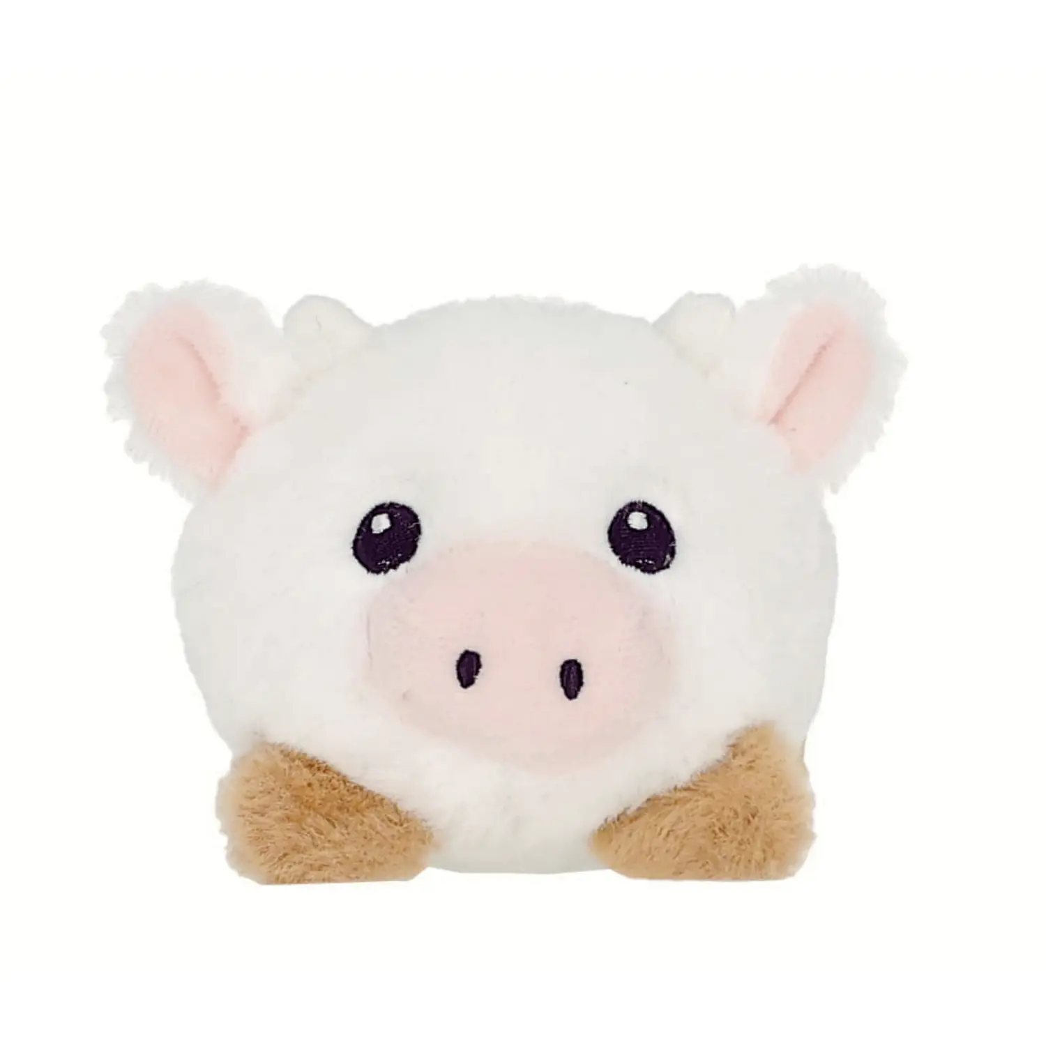 Baby Cow Warm Pals Heatable AND Coolable Mini Plush Toy - Weighted with Lavender Scent for Healing and Play