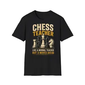 Chess Teacher Shirt Chess Men Women Chess Lover T-Shirt