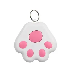 Smart Bluetooth Dog Paw Anti-Loss Device, Mobile Phone Alarm, Keychain Pendant, Two-Way Finder Locator Anti-Loss Device