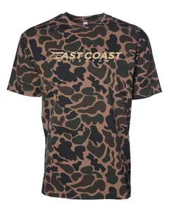 ECW 2.0 Logo Script Old School Camo T-Shirt