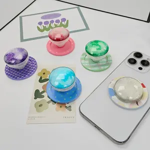 Crystal Magnetic Phone Stand, Detachable Extendable, Portable Practical Phone Accessory, for Daily Use Home Commuting Work